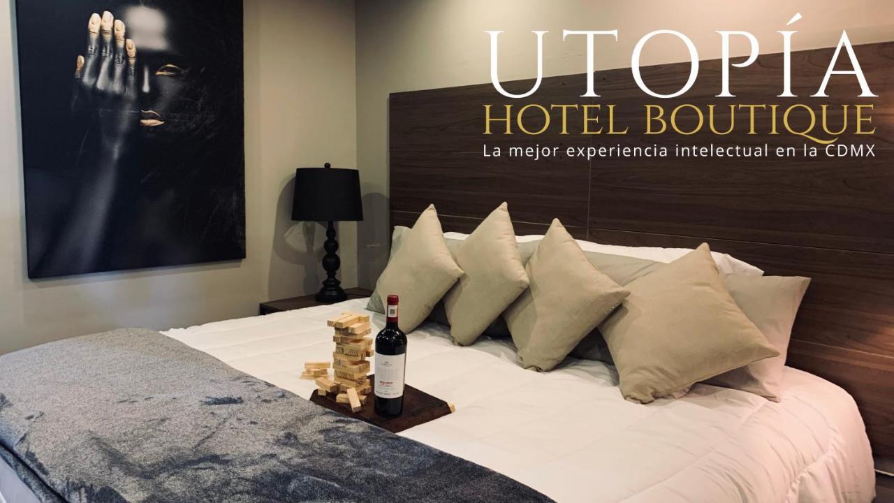 Utopia Hotel Boutique Mexikóváros Kültér fotó