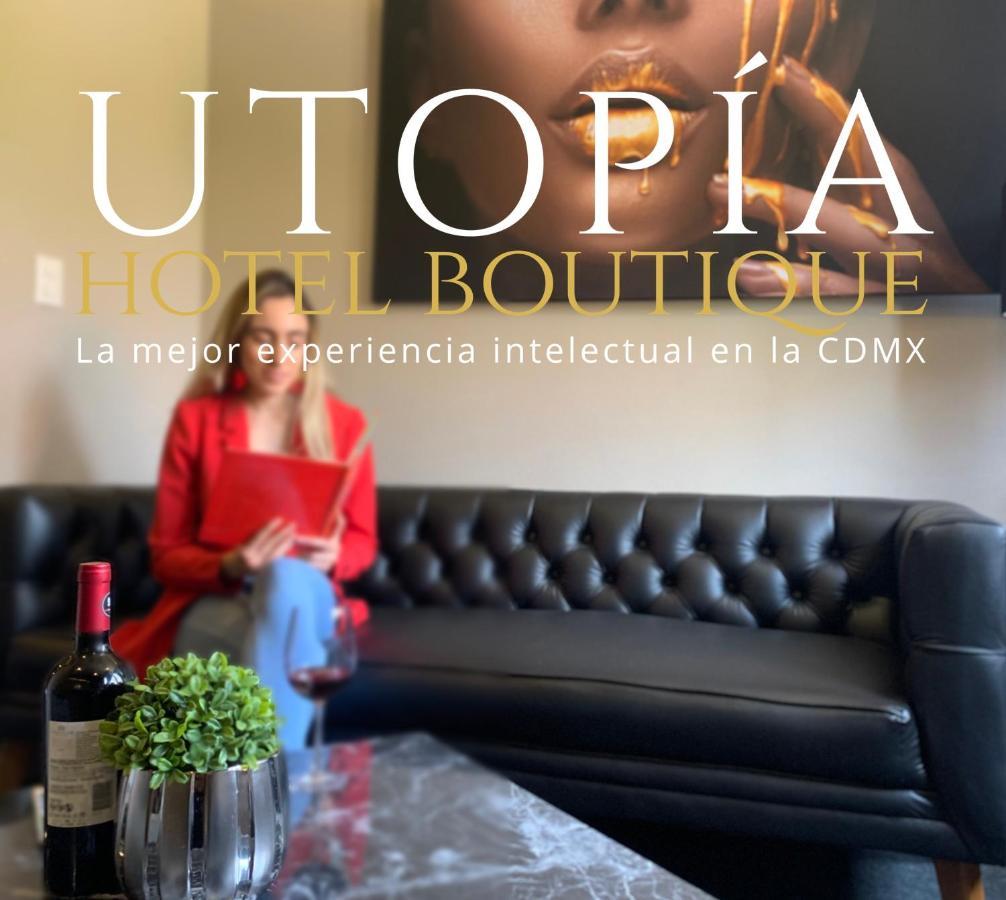 Utopia Hotel Boutique Mexikóváros Kültér fotó